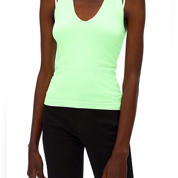 ⭐️ HELMUT LANG ⭐️MULTI-STRAP TANK TOP COLOR PINE FROST SIZE: XS/S - Picture 5 of 7